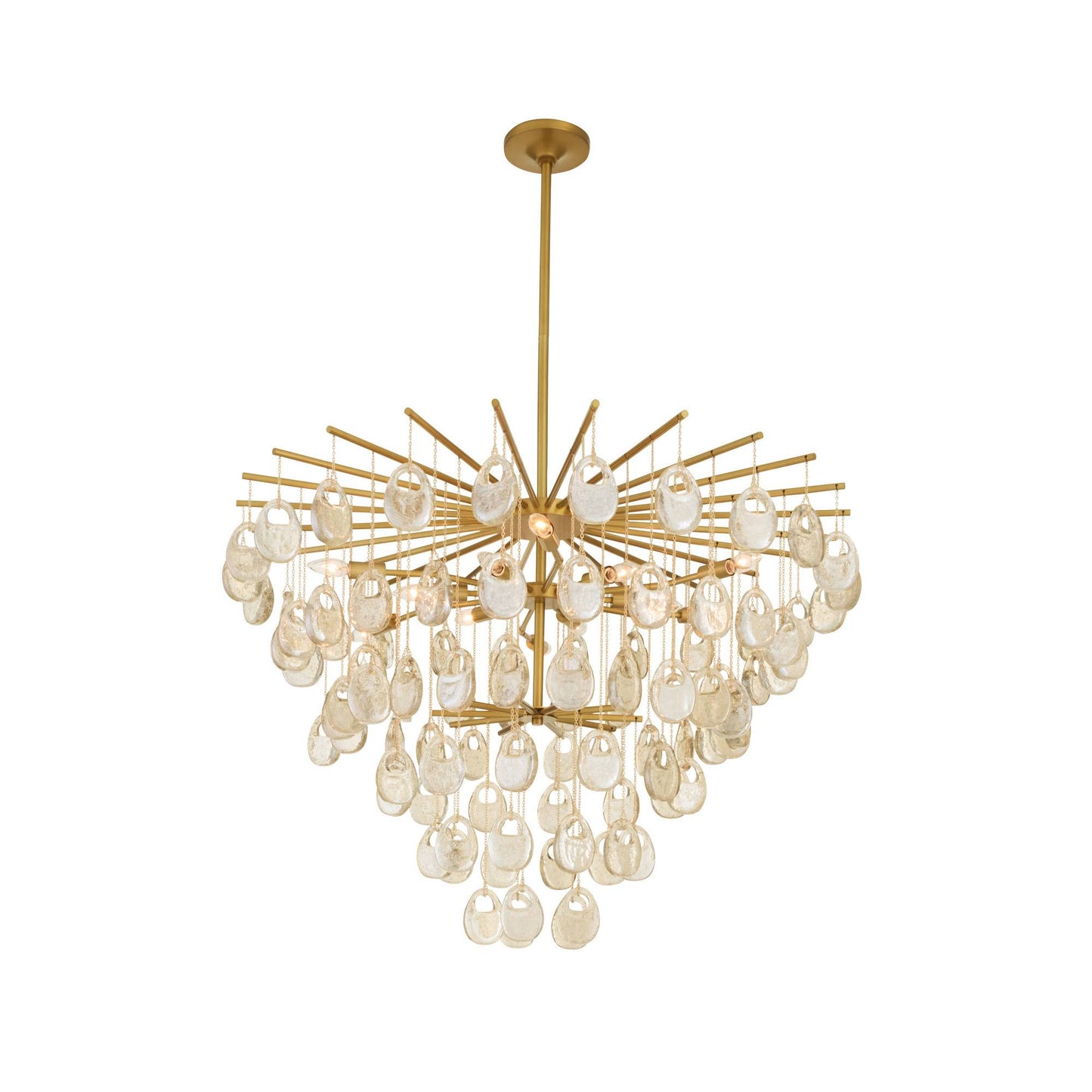 Arteriors Home Jacqueline Large Chandelier Amber