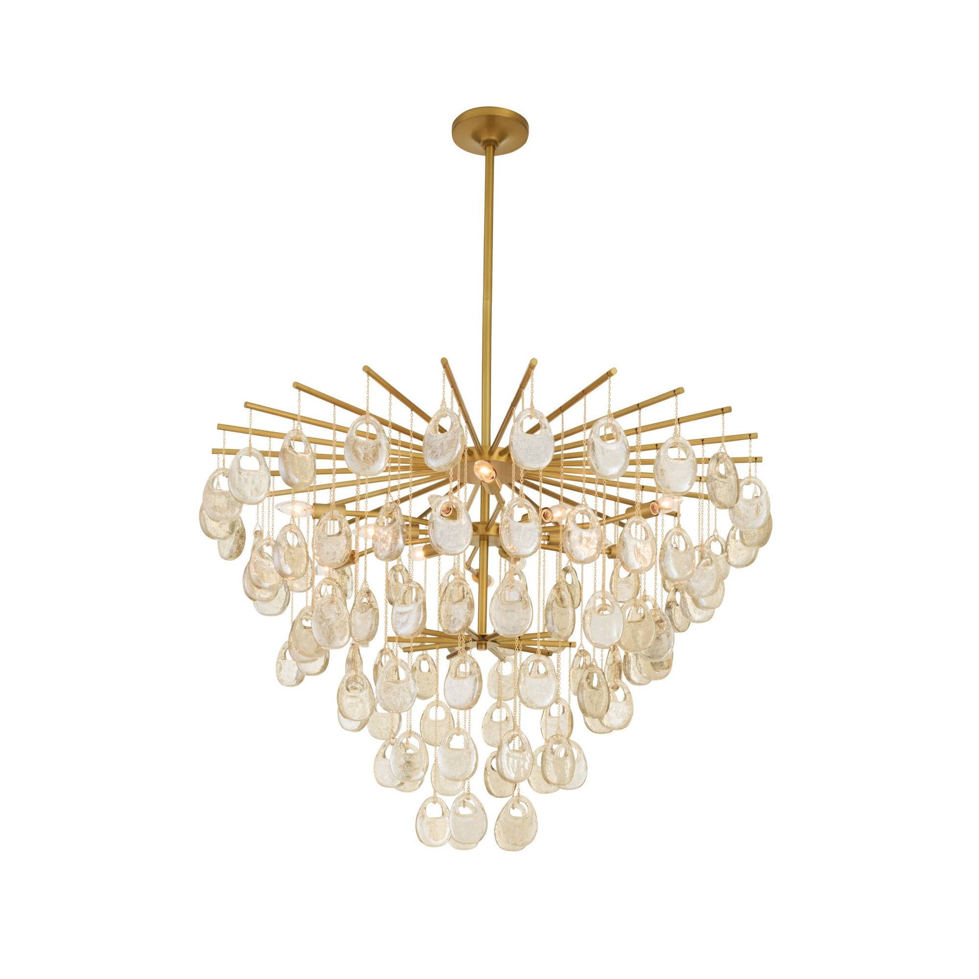 Arteriors Home Jacqueline Large Chandelier Amber