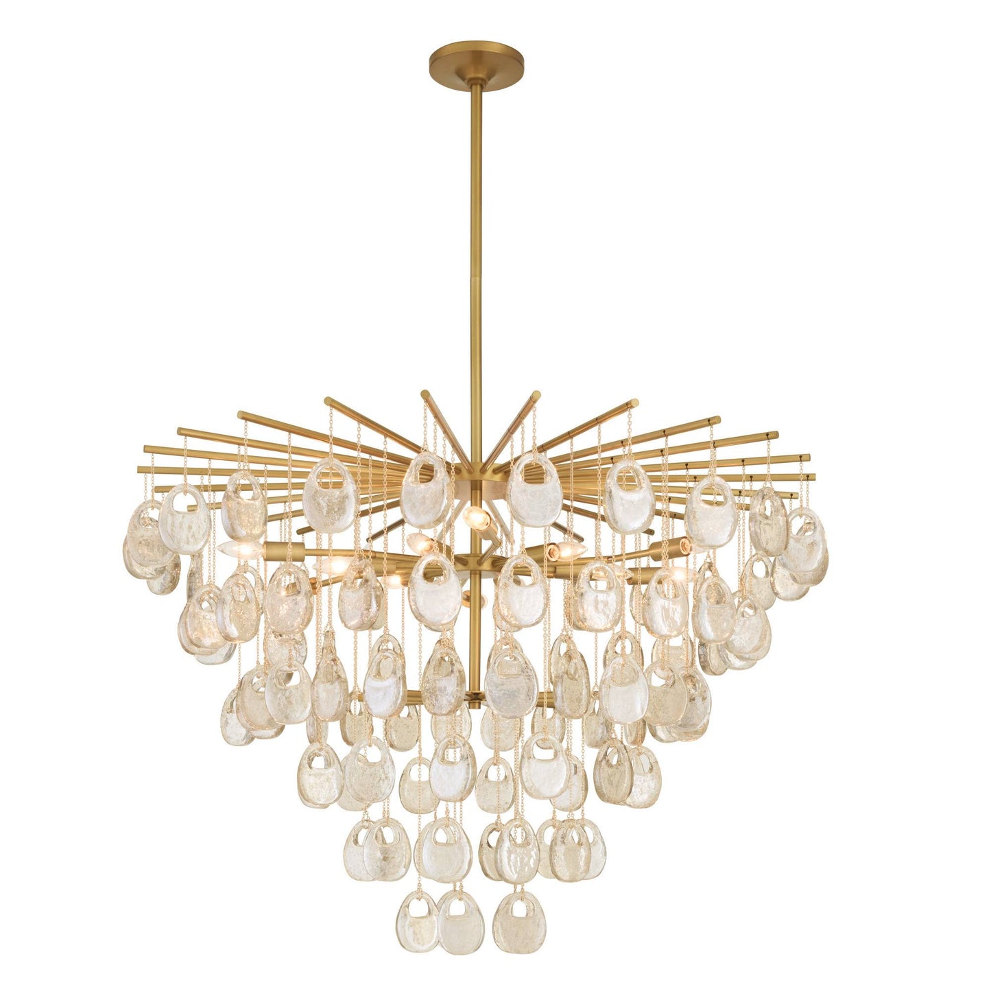 Arteriors Home Jacqueline Large Chandelier Amber