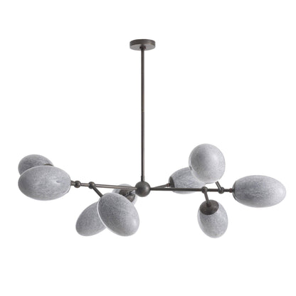 Arteriors Home Celeste Chandelier Glacier Swirl