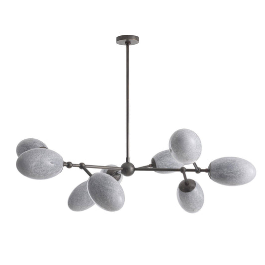 Arteriors Home Celeste Chandelier Glacier Swirl