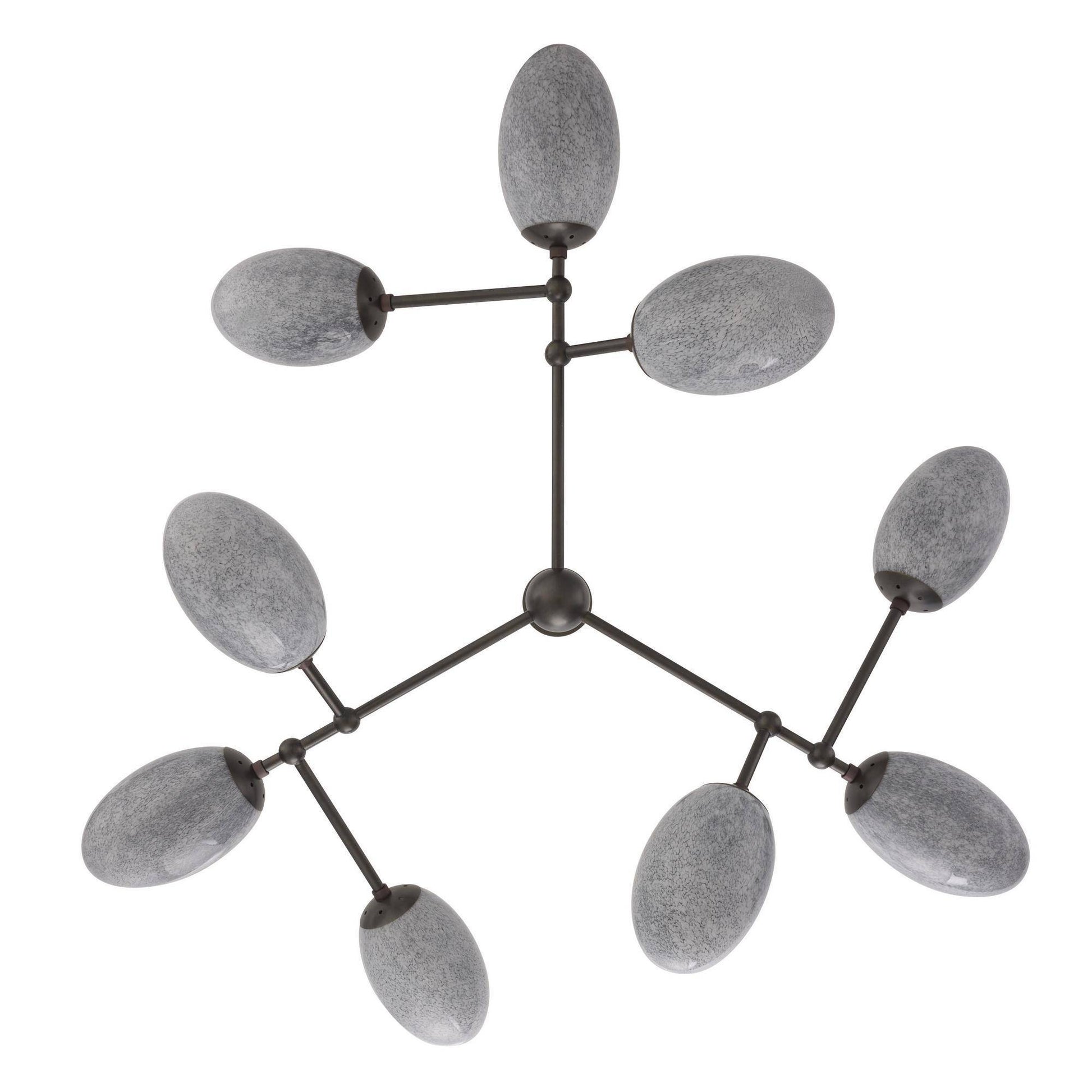 Arteriors Home Celeste Chandelier Glacier Swirl