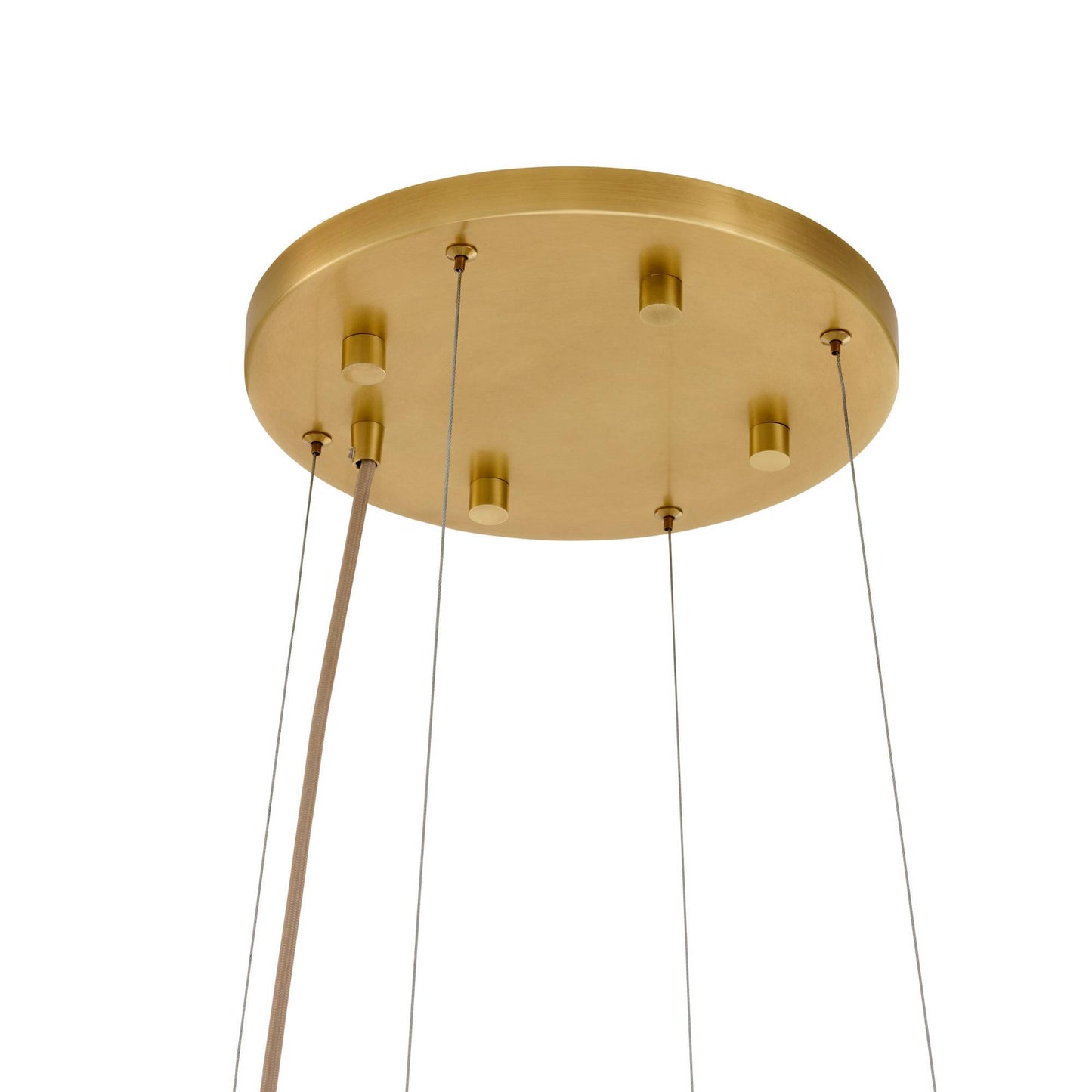 Arteriors Home Wright Grid Chandelier Antique Brass