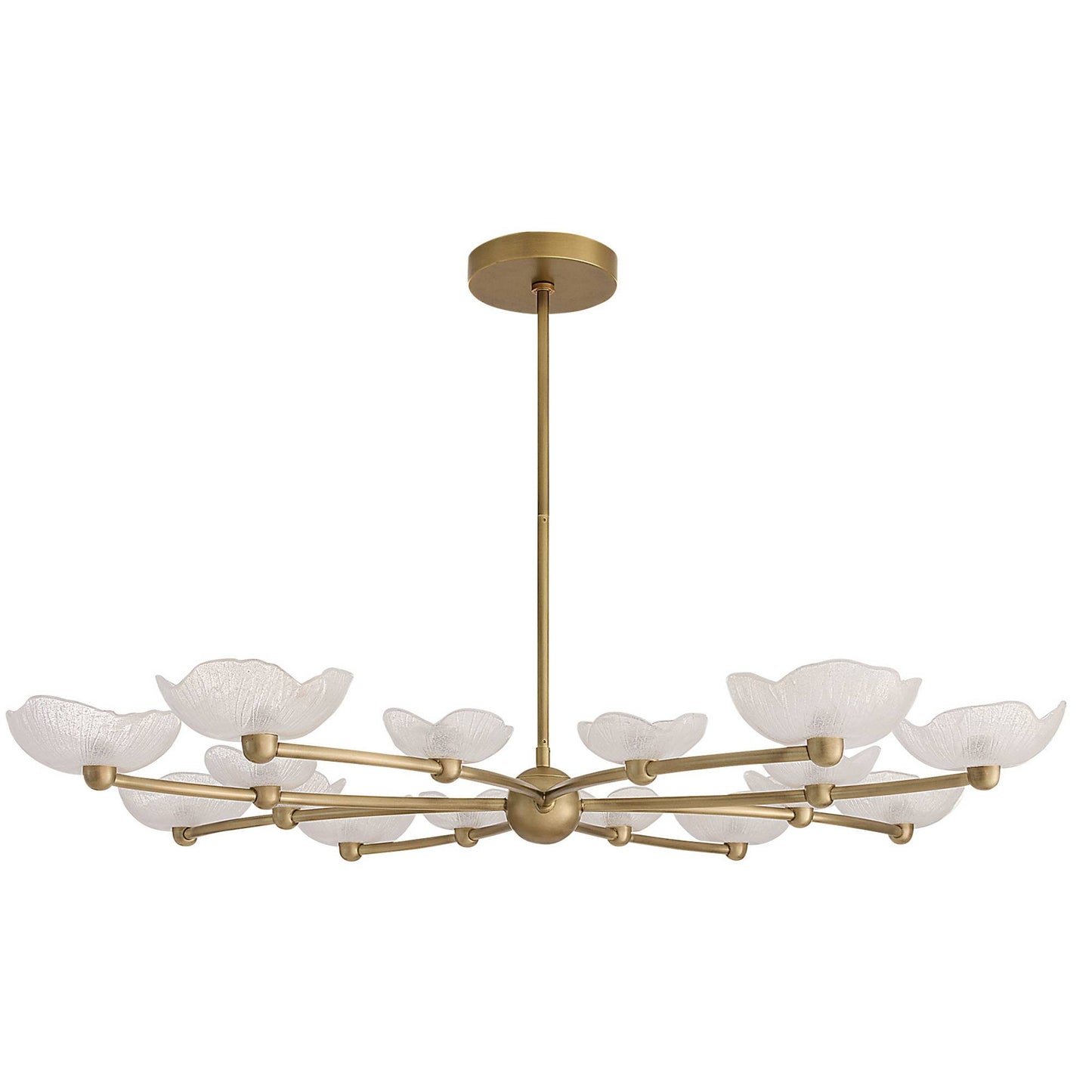 Arteriors Home Fleurana Chandelier Frosted