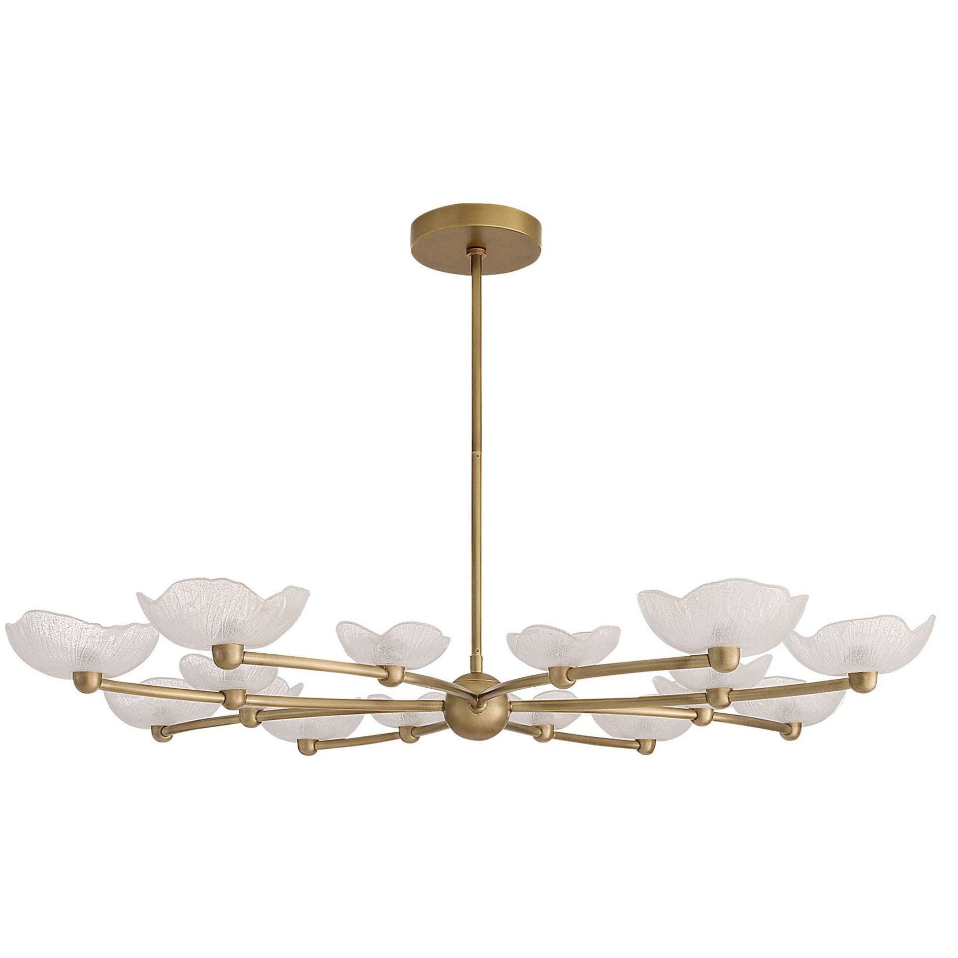 Arteriors Home Fleurana Chandelier Frosted