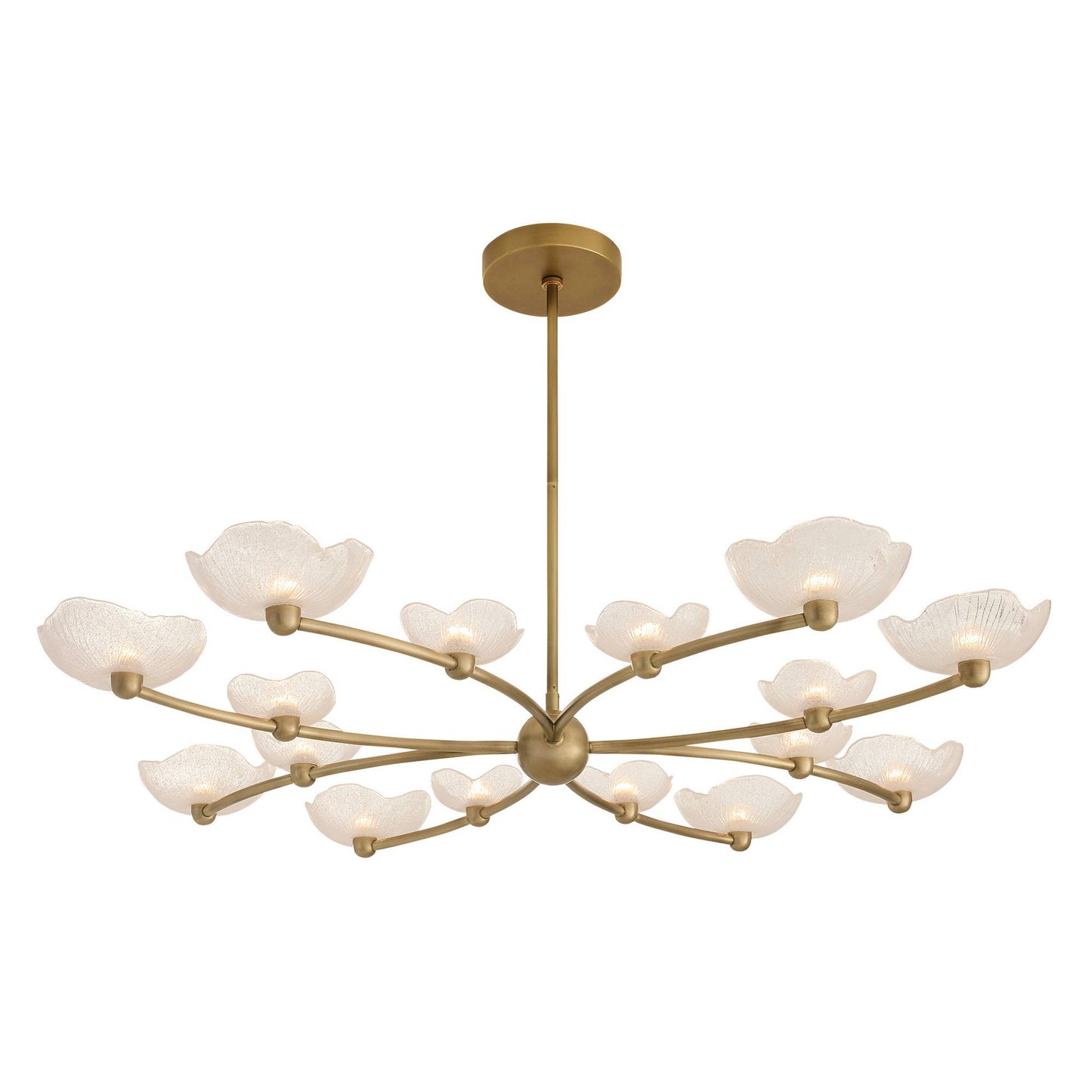 Arteriors Home Fleurana Chandelier Frosted