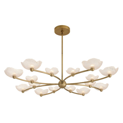 Arteriors Home Fleurana Chandelier Frosted