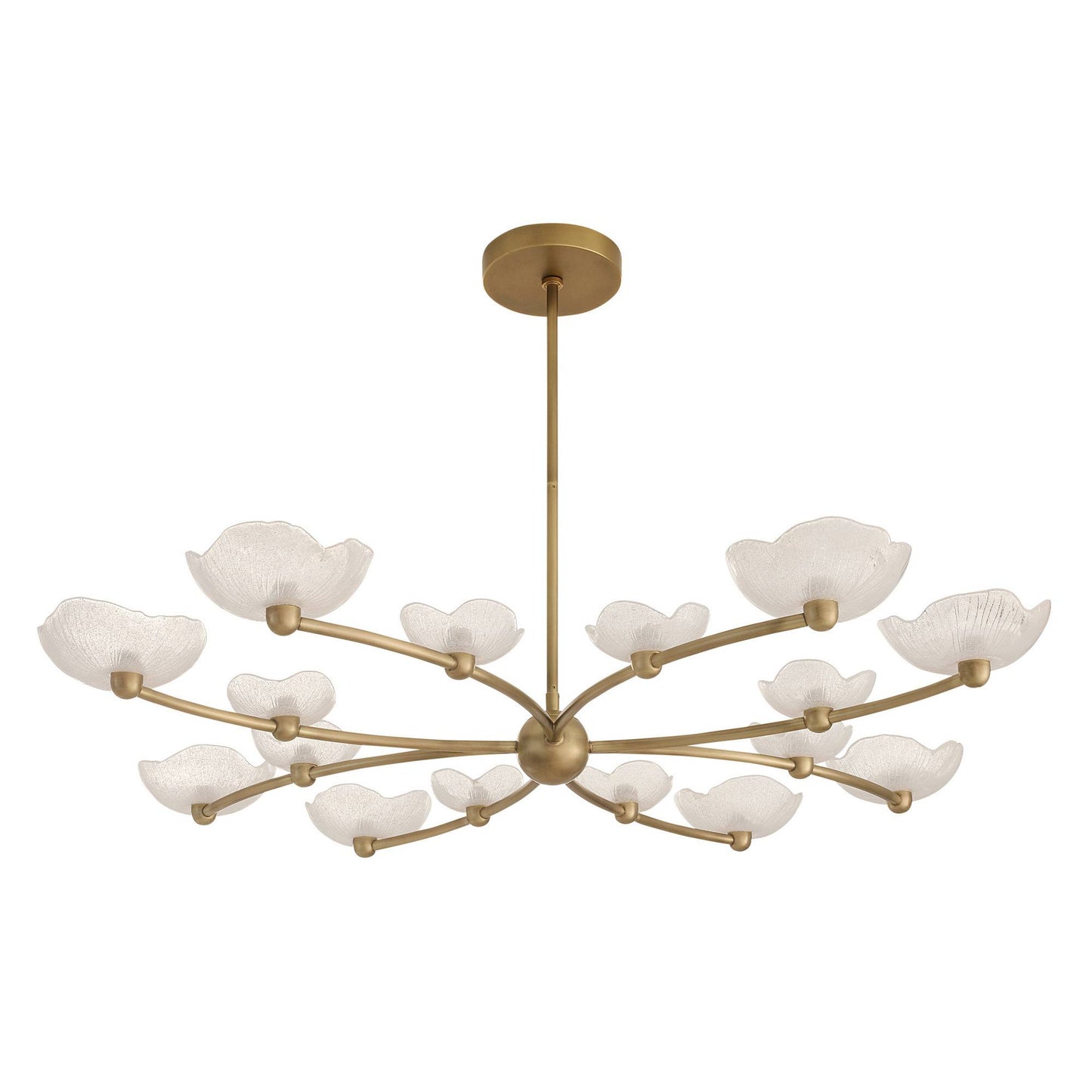 Arteriors Home Fleurana Chandelier Frosted