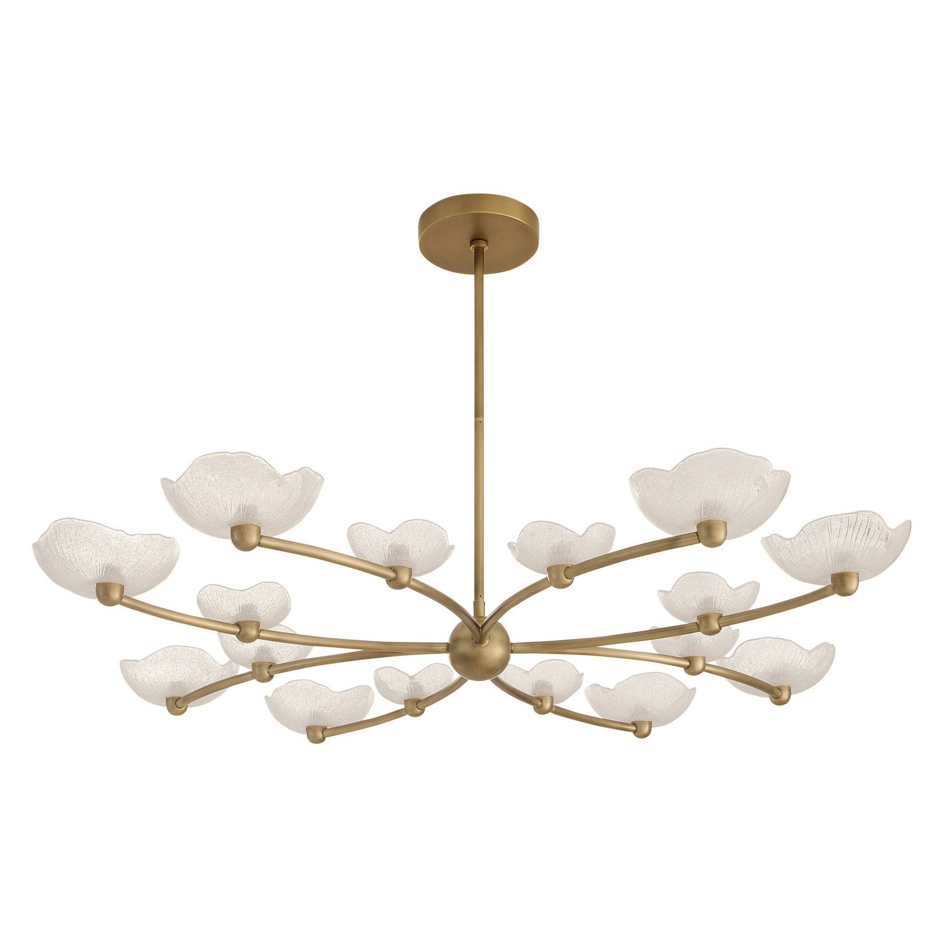 Arteriors Home Fleurana Chandelier Frosted