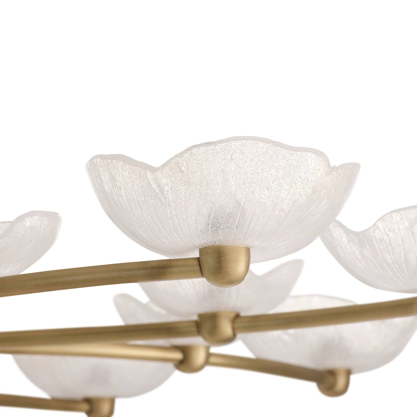 Arteriors Home Fleurana Chandelier Frosted