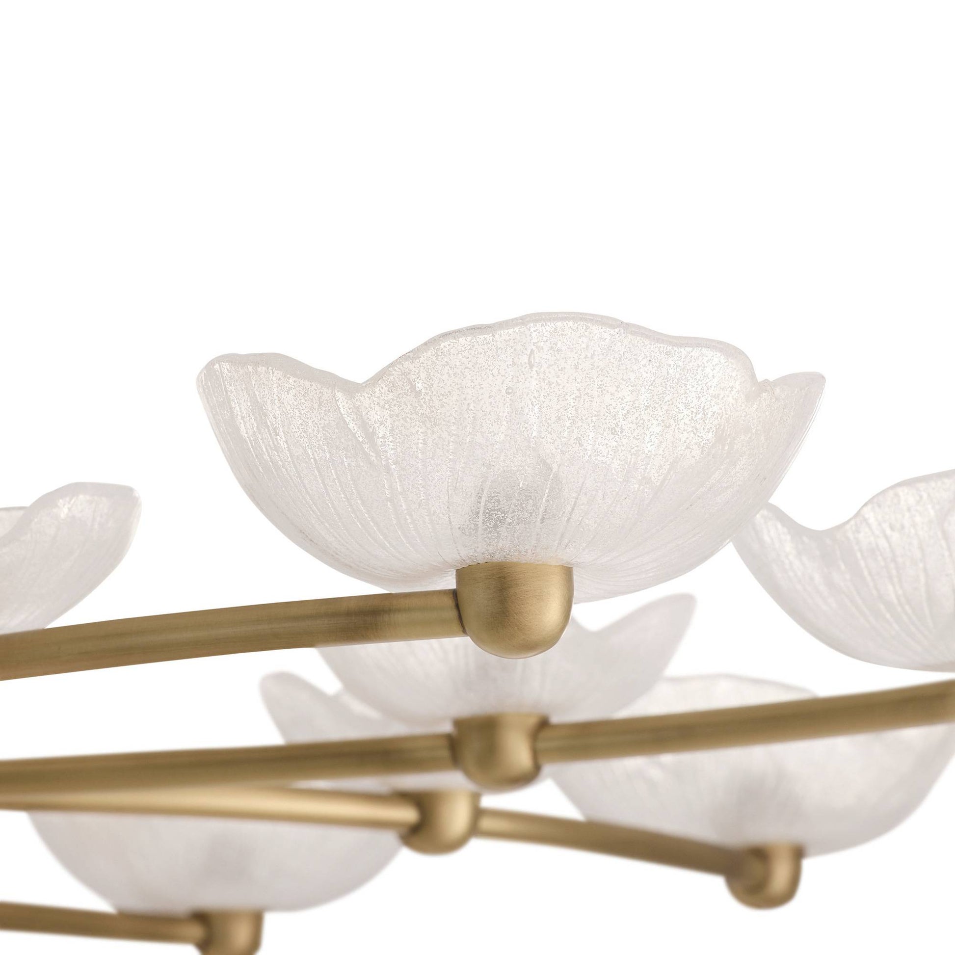 Arteriors Home Fleurana Chandelier Frosted
