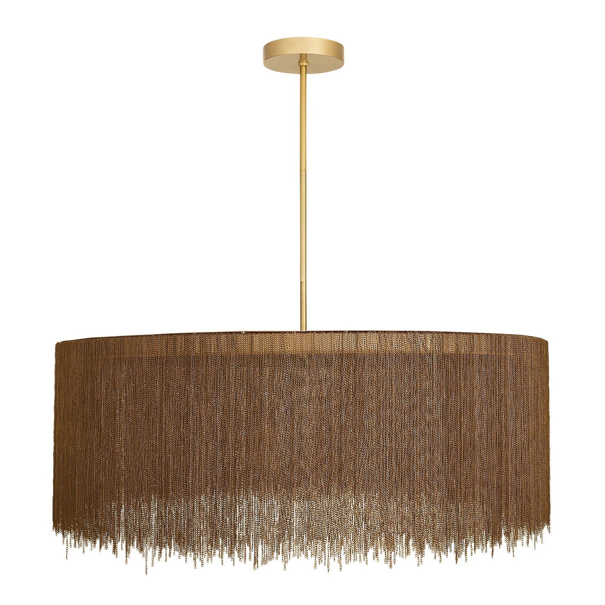 Arteriors Home Bennet Large Chandelier Antique Brass