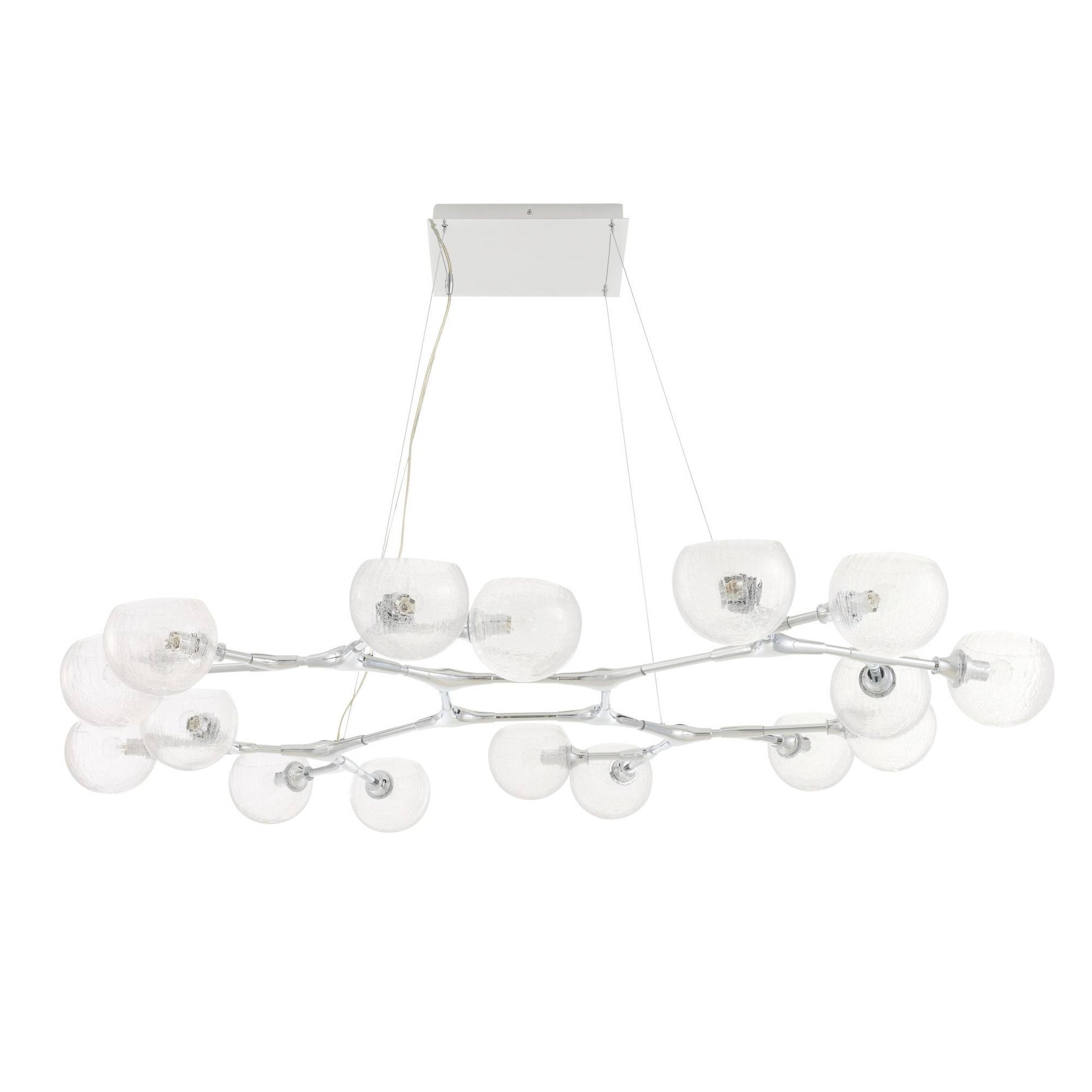 Arteriors Home Mahowald Fixed Chandelier Chrome