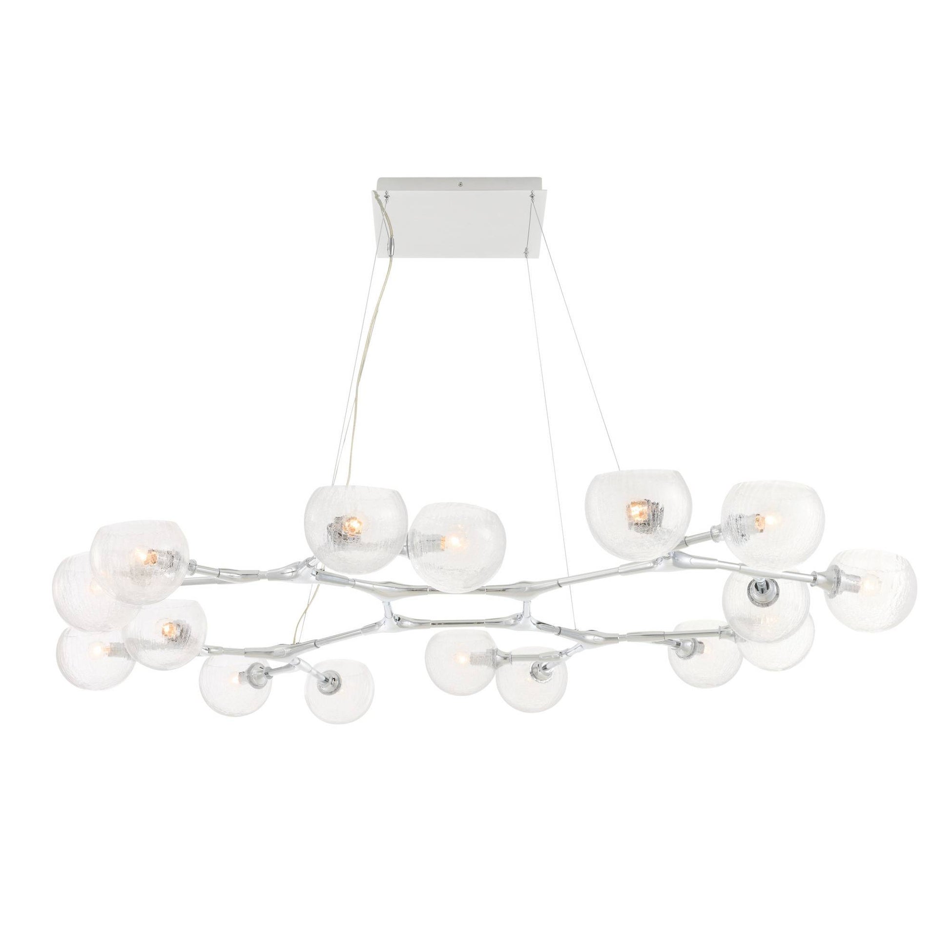Arteriors Home Mahowald Fixed Chandelier Chrome
