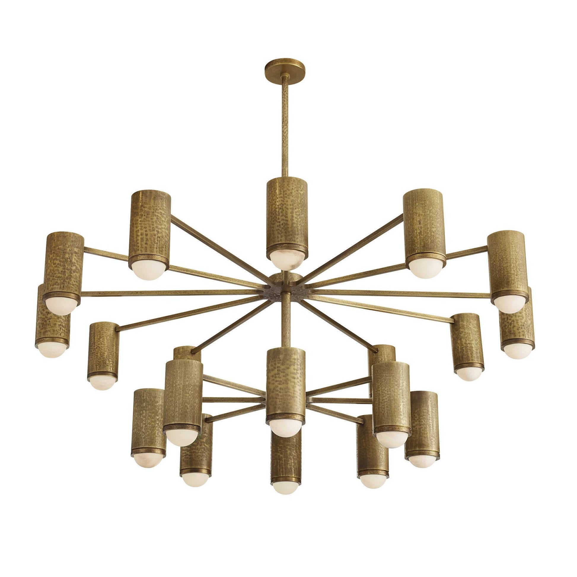 Arteriors Home Loryn Chandelier Antique Brass