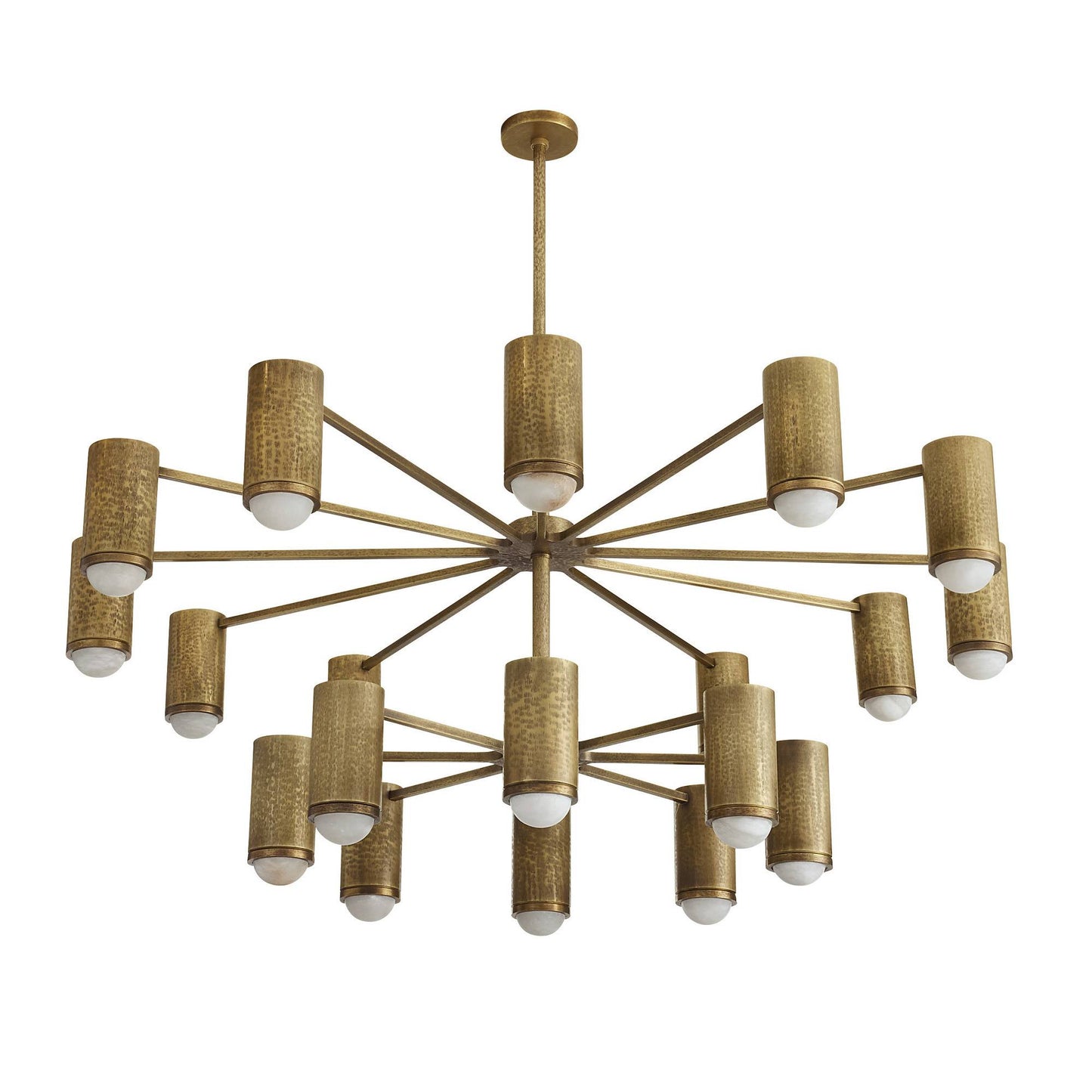 Arteriors Home Loryn Chandelier Antique Brass