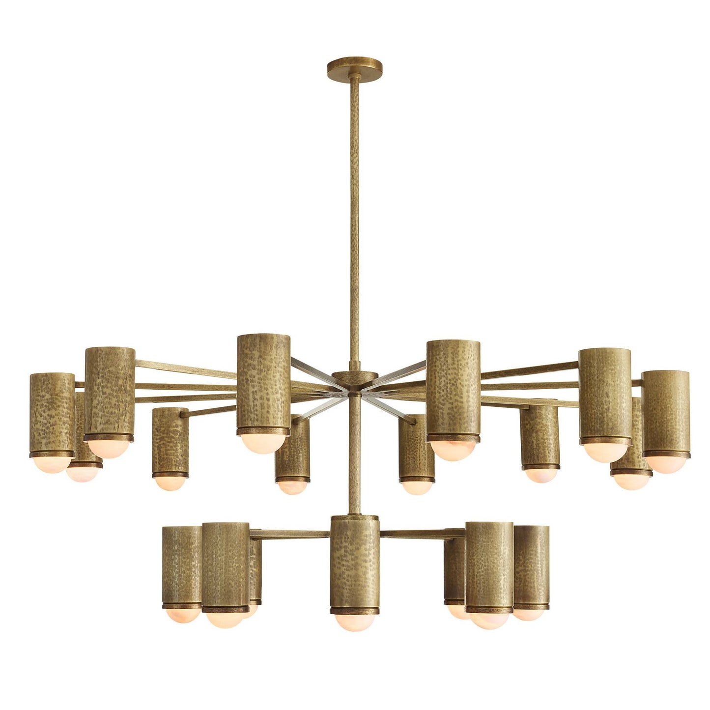 Arteriors Home Loryn Chandelier Antique Brass
