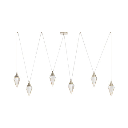 Arteriors Home Berkley Multi-Drop Chandelier Vintage Silver