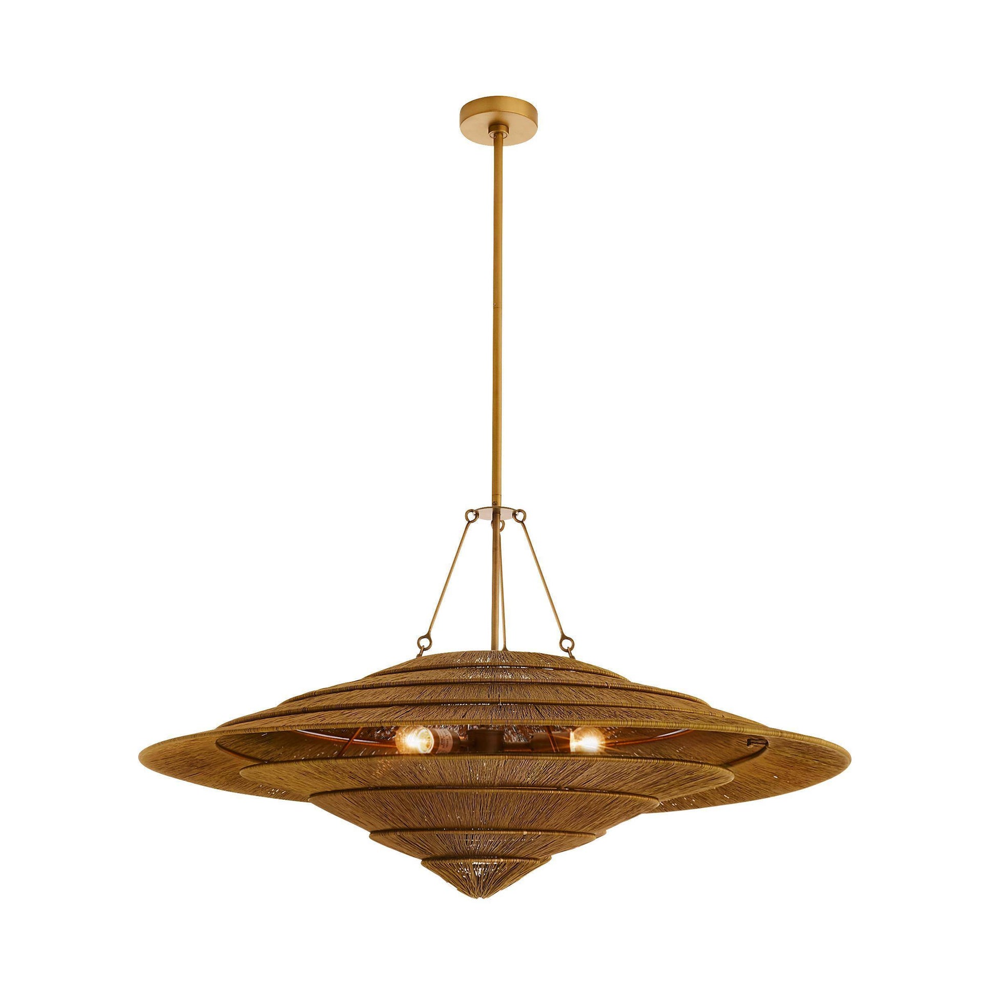 Arteriors Home Lexa Pendant Vintage Brass