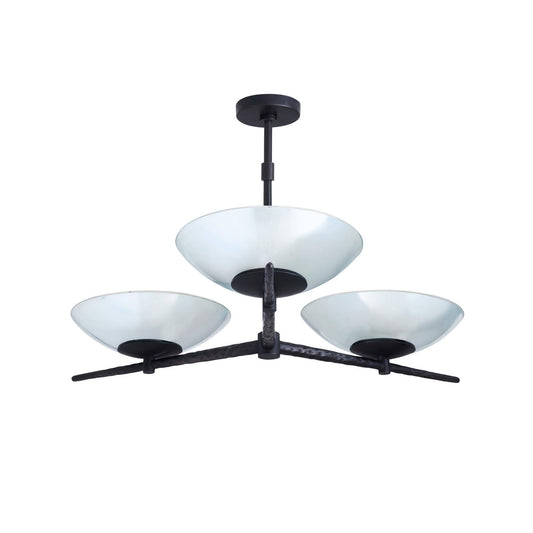 Arteriors Home Mason Chandelier Natural Iron