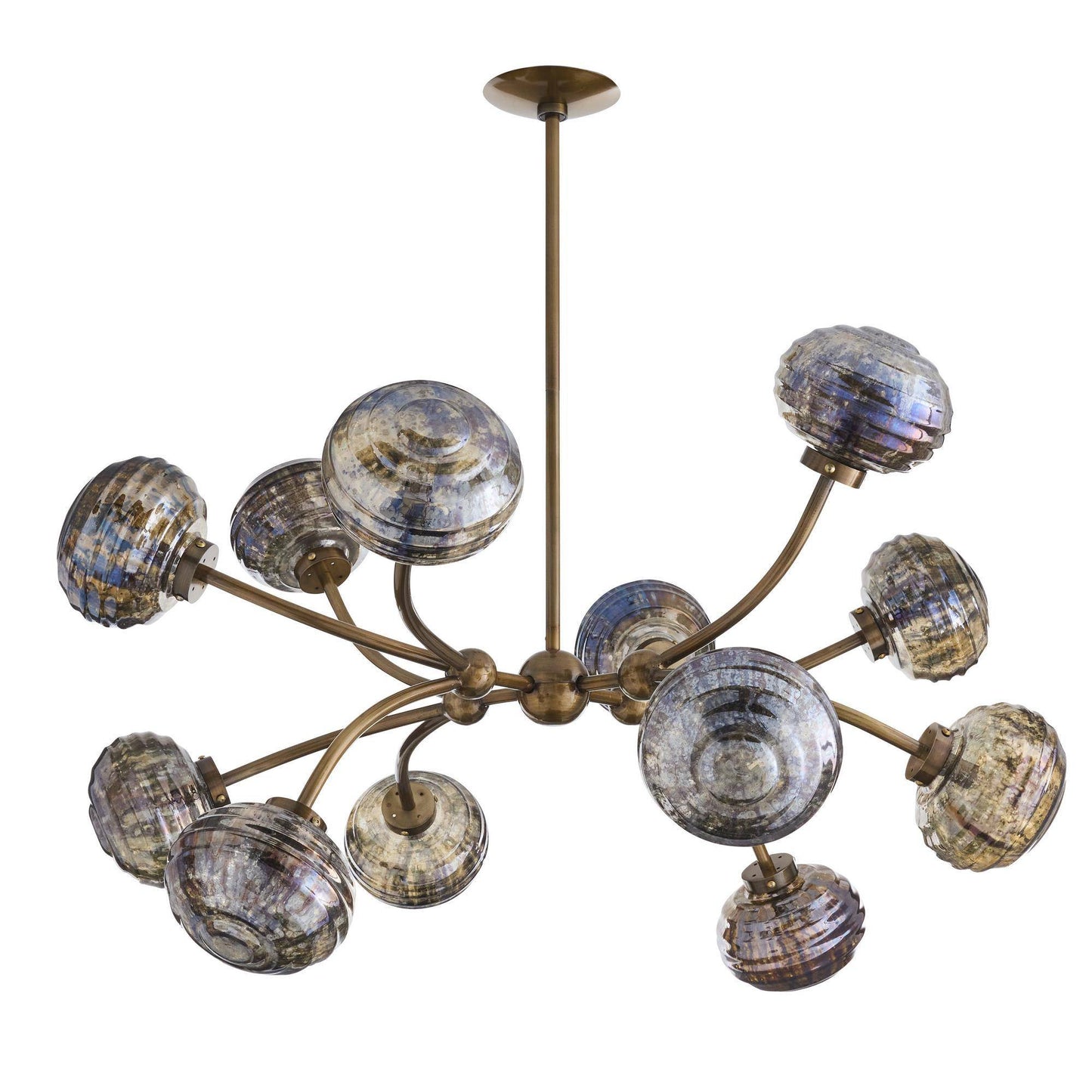 Arteriors Home Merrick Chandelier Vintage Brass