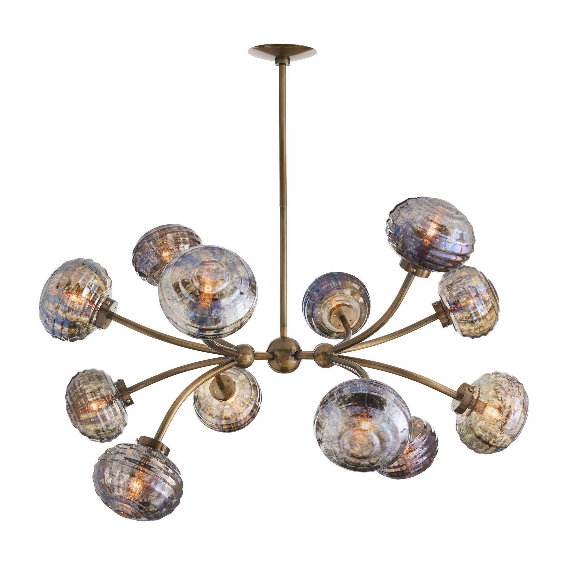 Arteriors Home Merrick Chandelier Vintage Brass