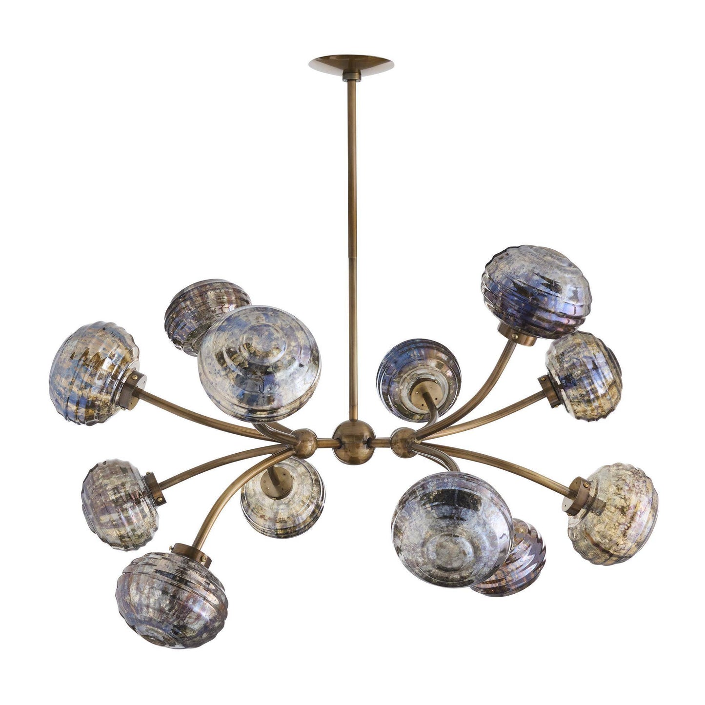 Arteriors Home Merrick Chandelier Vintage Brass