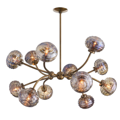Arteriors Home Merrick Chandelier Vintage Brass