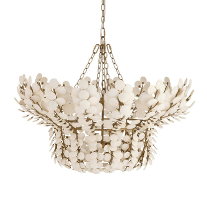 Arteriors Home Bilal Chandelier Ivory