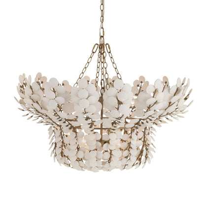 Arteriors Home Bilal Chandelier Ivory