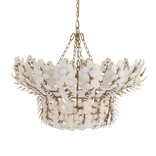 Arteriors Home Bilal Chandelier Ivory