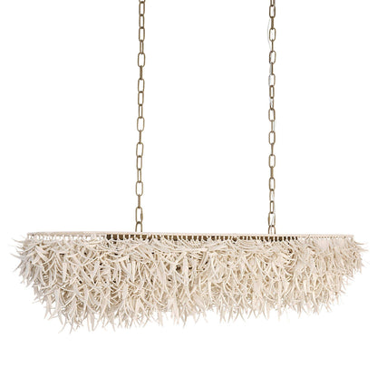 Arteriors Home Cabo Linear Chandelier Ivory