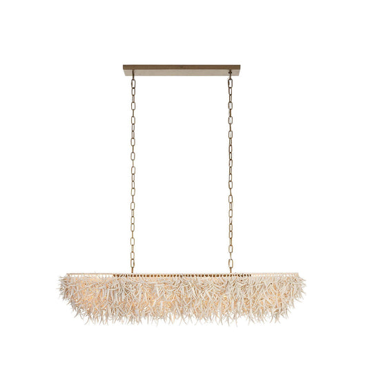 Arteriors Home Cabo Linear Chandelier Ivory