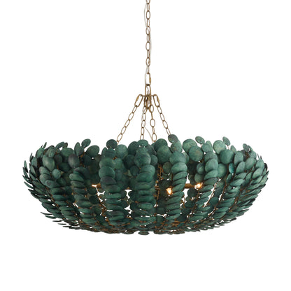 Arteriors Home Bilal Round Chandelier Eucalyptus Stain