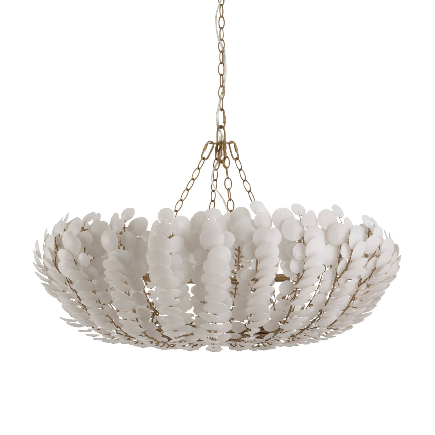 Arteriors Home Bilal Round Chandelier Ivory