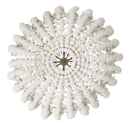 Arteriors Home Bilal Round Chandelier Ivory