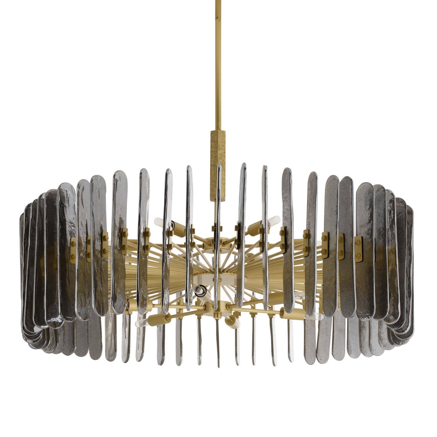 Arteriors Home Klaus Large Chandelier Smoke