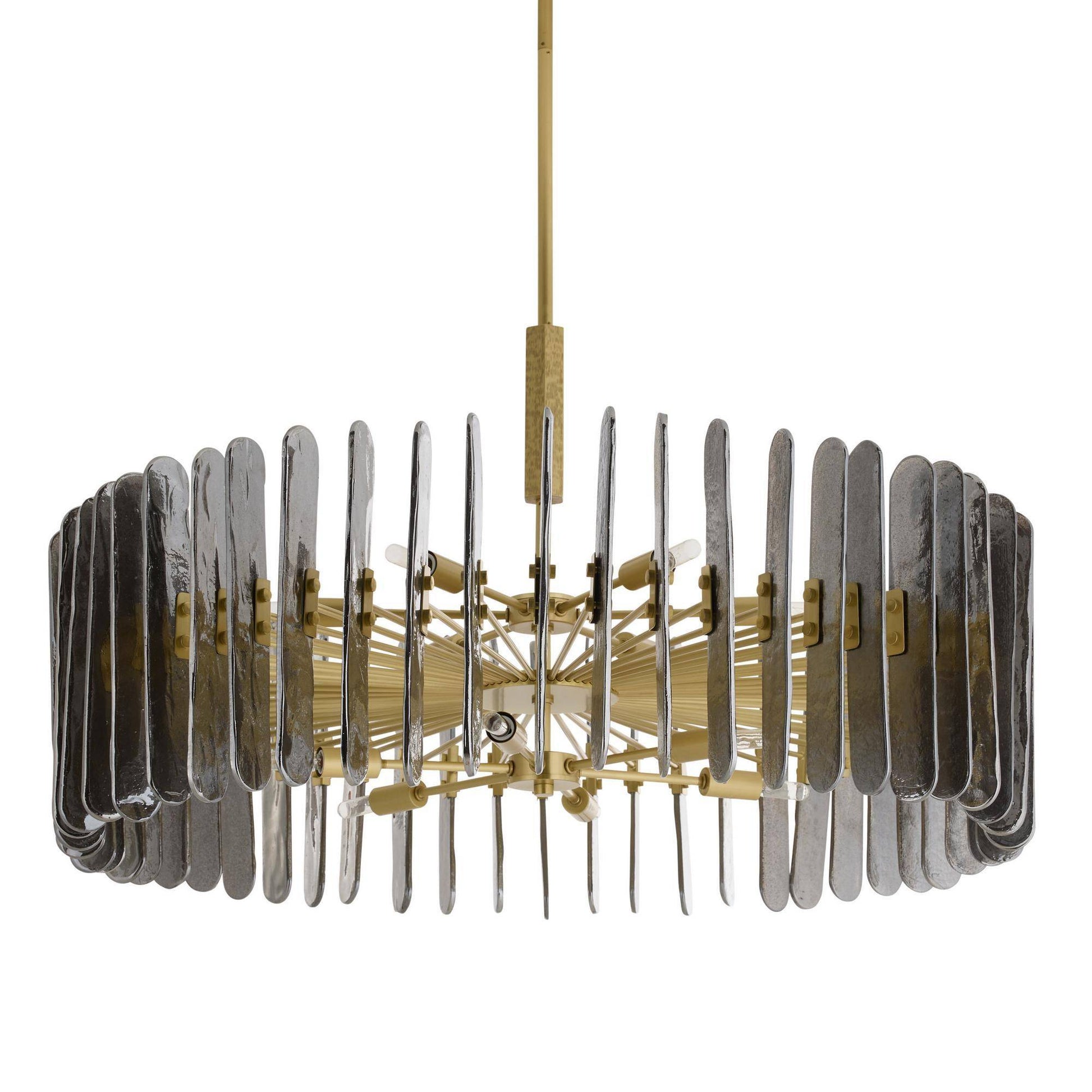 Arteriors Home Klaus Large Chandelier Smoke