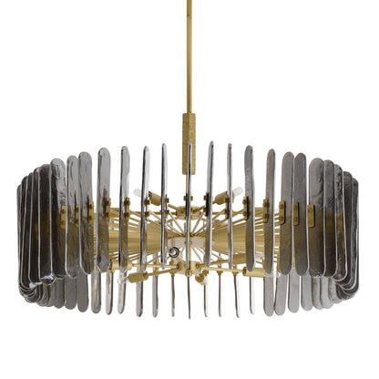 Arteriors Home Klaus Large Chandelier Smoke