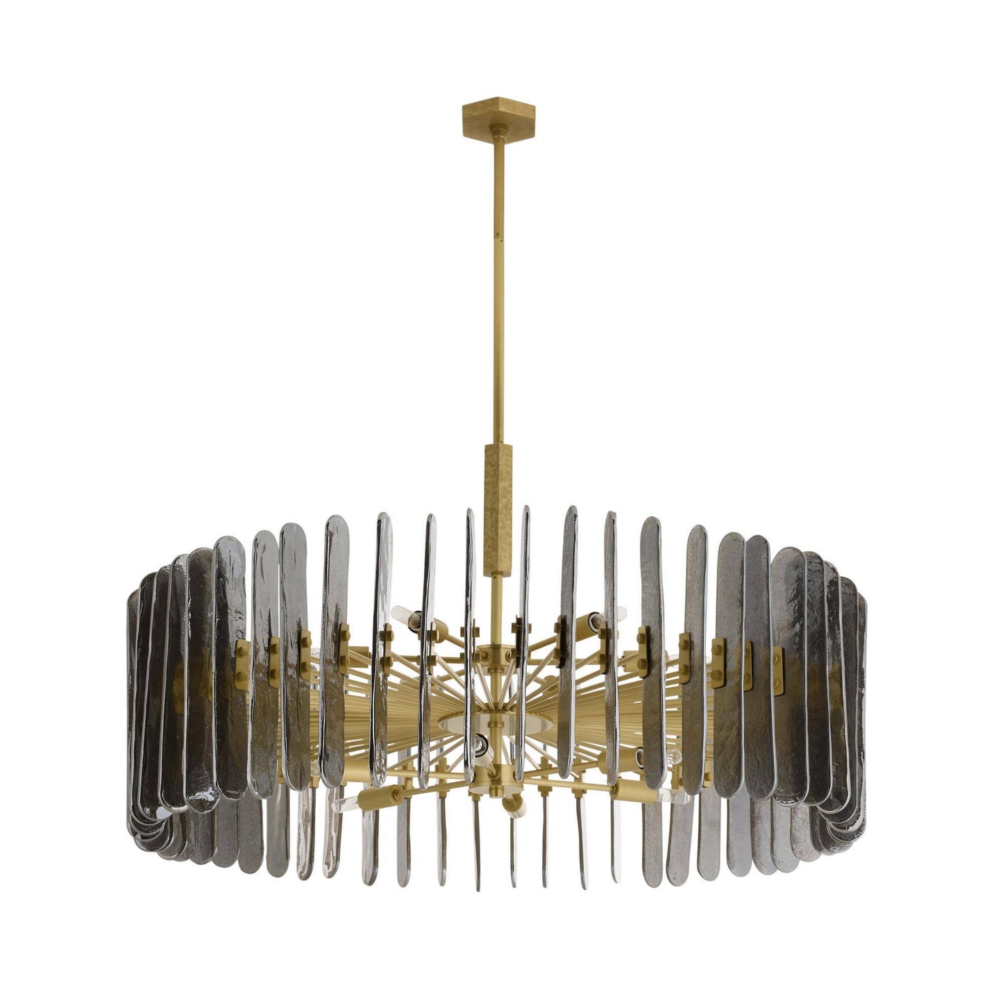 Arteriors Home Klaus Large Chandelier Smoke