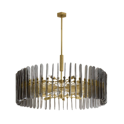 Arteriors Home Klaus Large Chandelier Smoke