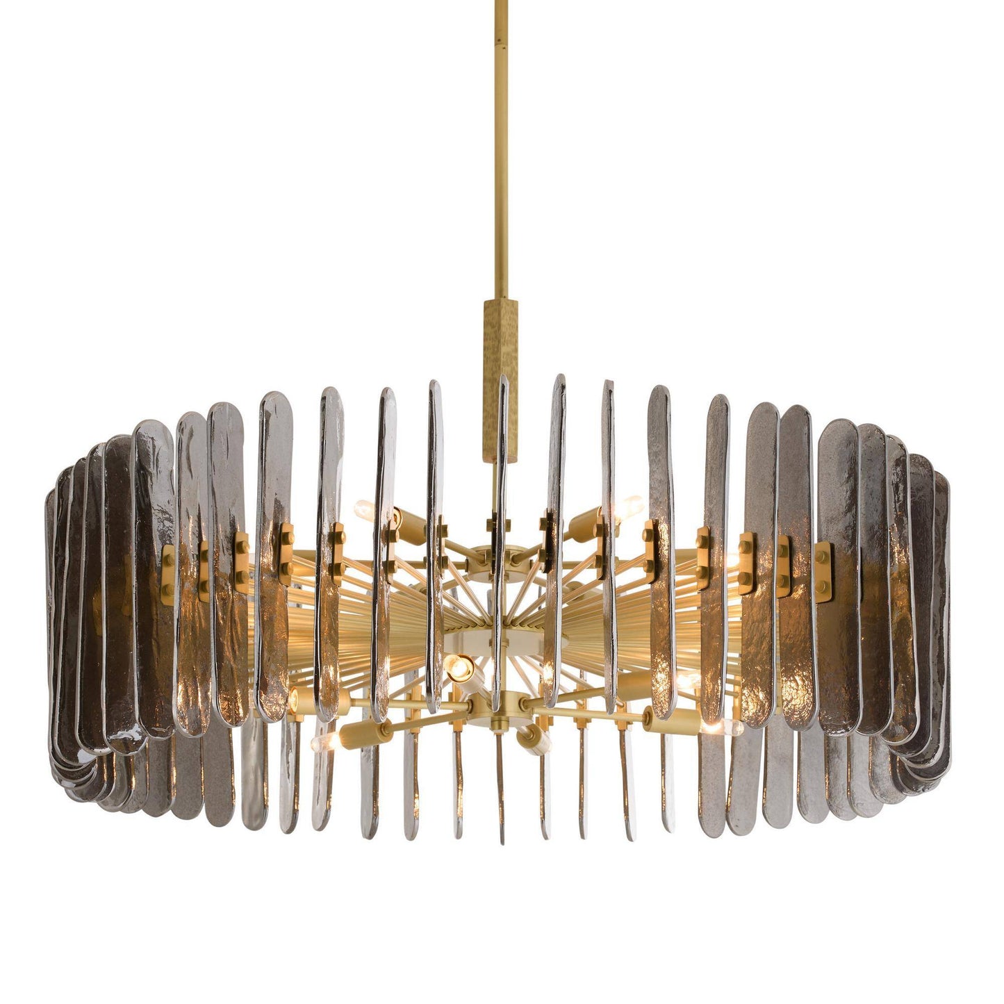 Arteriors Home Klaus Large Chandelier Smoke