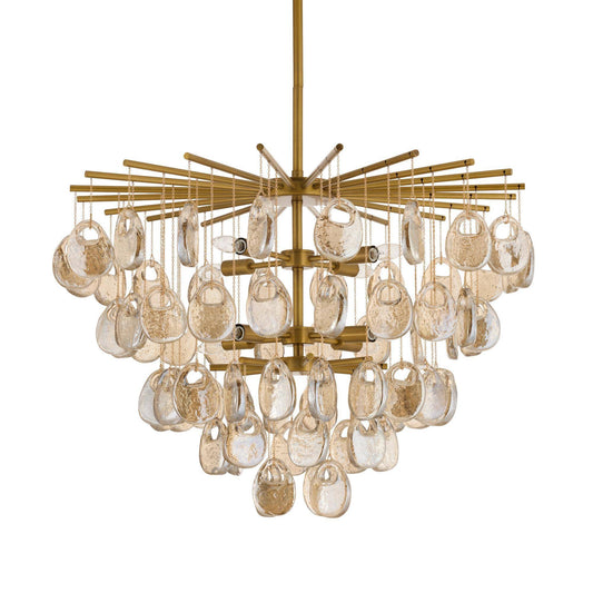 Arteriors Home Jacqueline Chandelier Amber