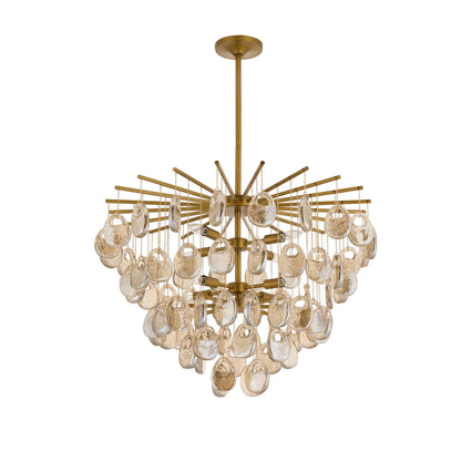 Arteriors Home Jacqueline Chandelier Amber