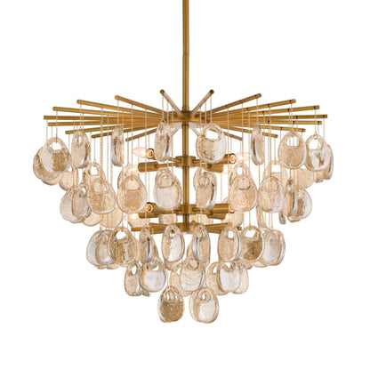 Arteriors Home Jacqueline Chandelier Amber