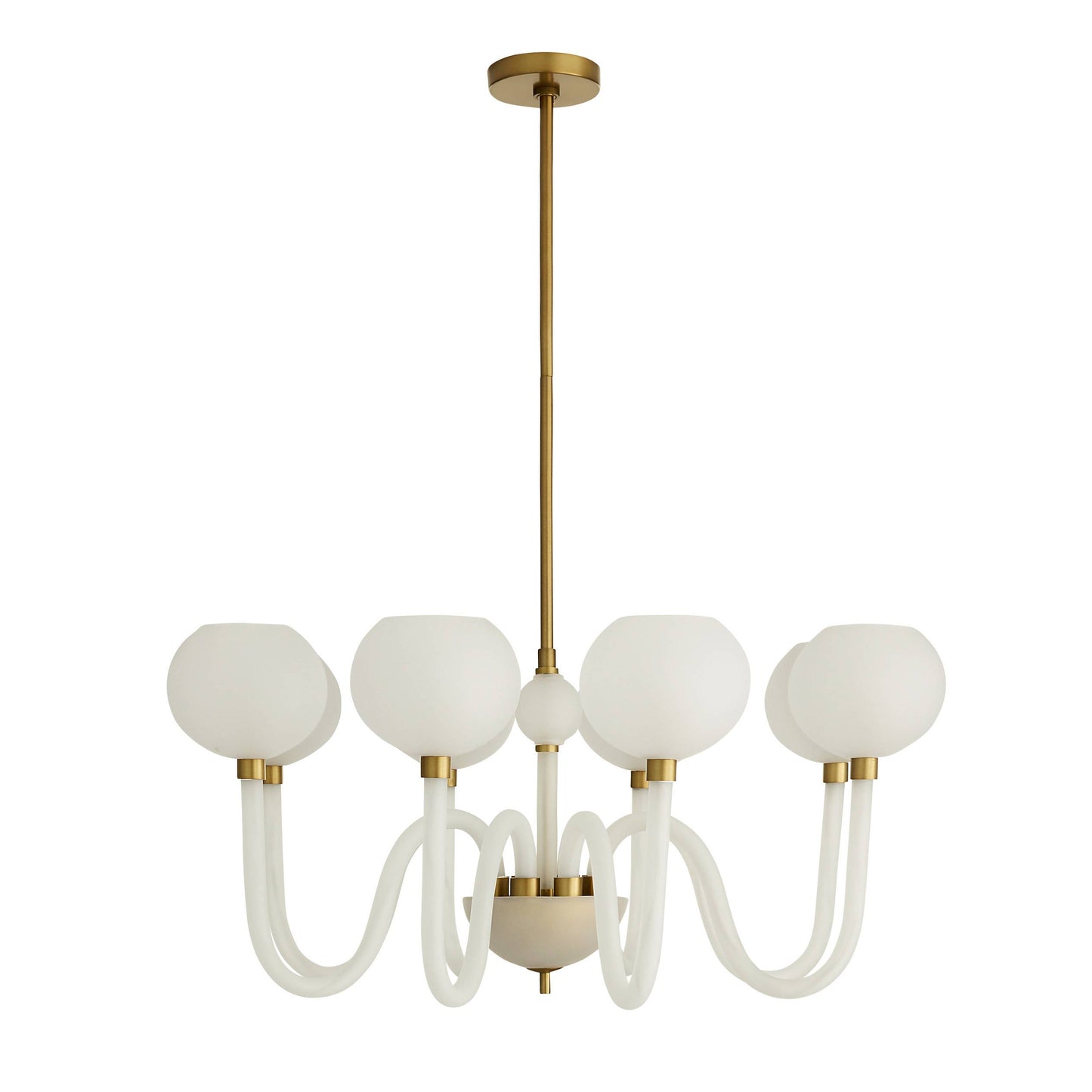 Arteriors Home Tebaldi Chandelier Clear Etched