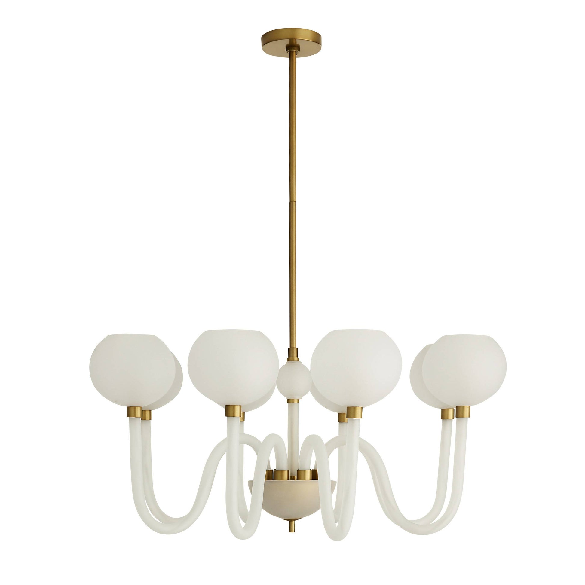 Arteriors Home Tebaldi Chandelier Clear Etched