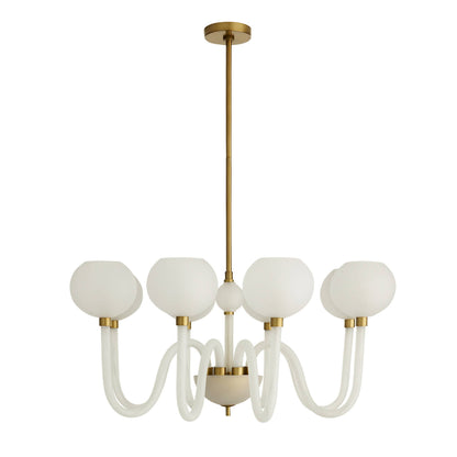 Arteriors Home Tebaldi Chandelier Clear Etched