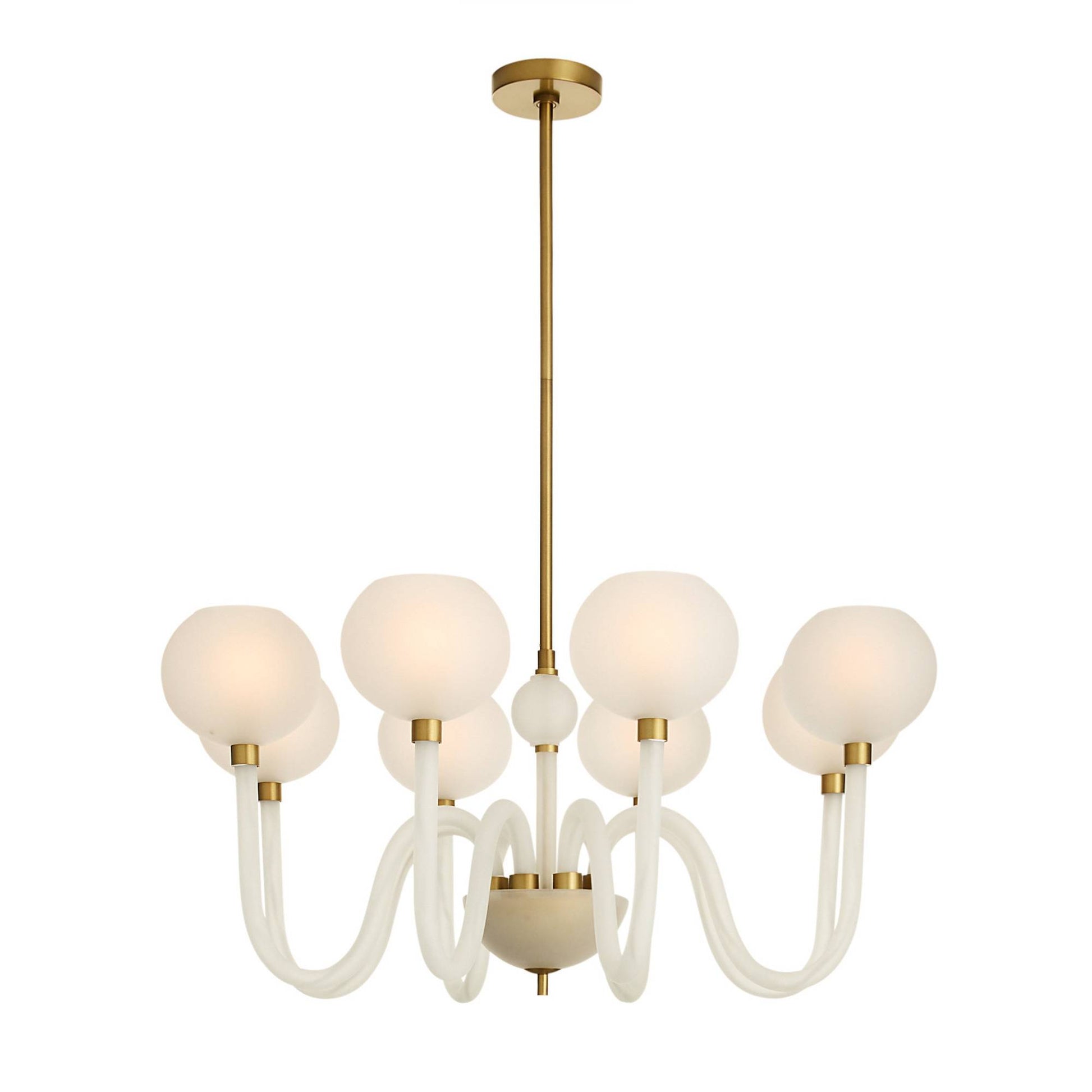 Arteriors Home Tebaldi Chandelier Clear Etched