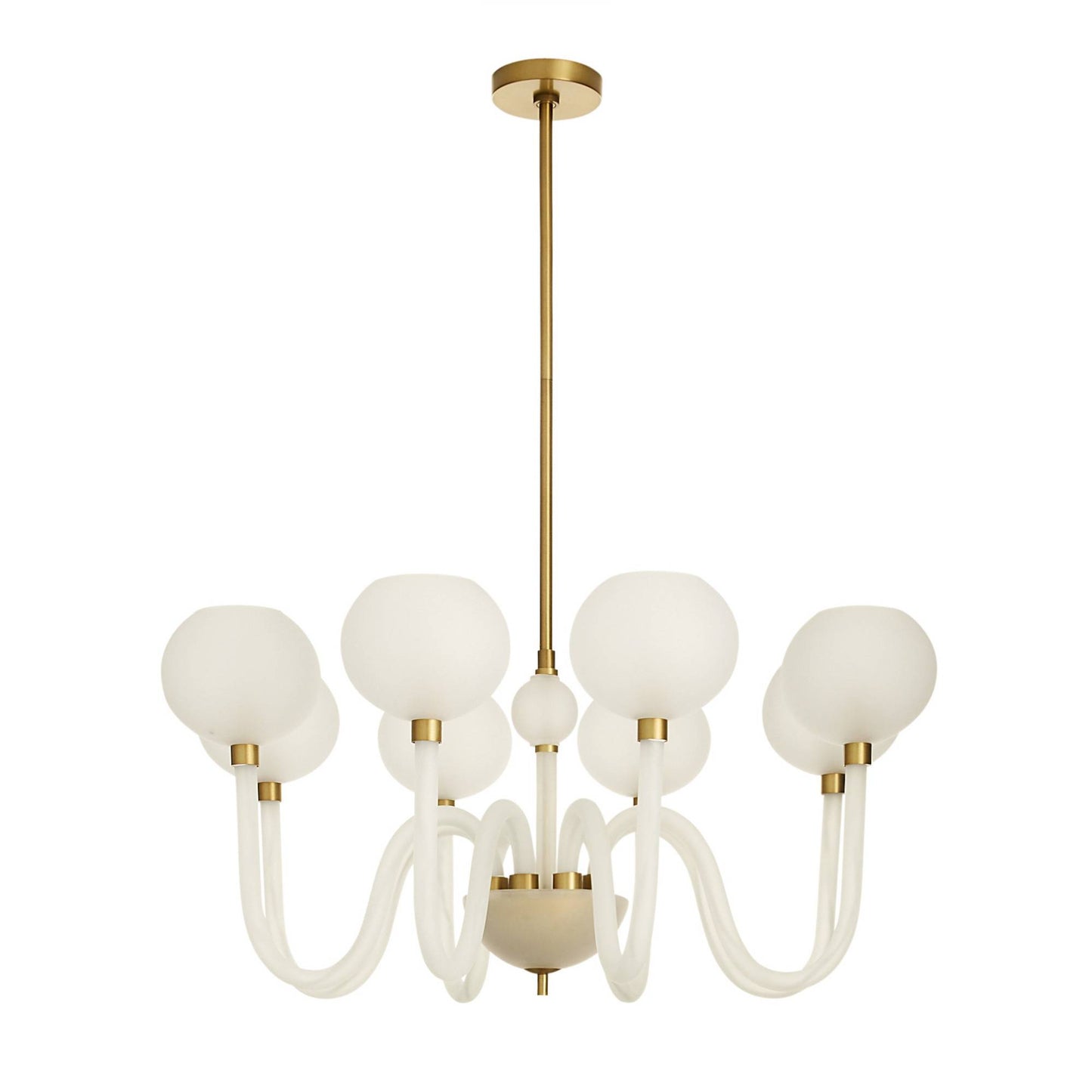 Arteriors Home Tebaldi Chandelier Clear Etched